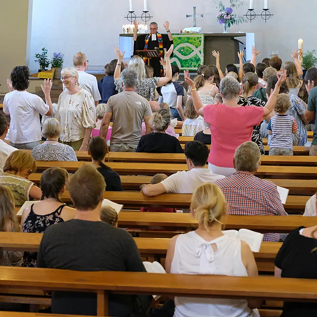 Gottesdienst in Stephanuskirche