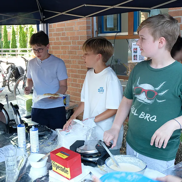 Waffelverkauf beim Gemeindefest 2026