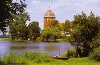 kirche am see in pasym