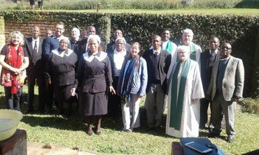 Gruppe von Gemeindemitgliedern