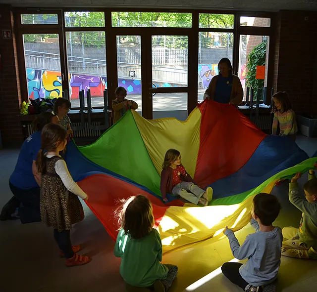 Foto vom ersten Tag der KinderBibelTage 2026