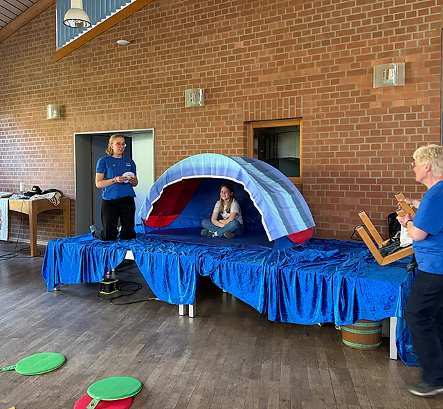 Foto vom ersten Tag der KinderBibelTage 2026
