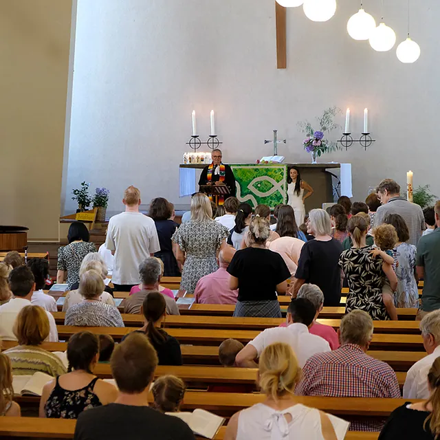 Gottesdienst in Stephanuskirche
