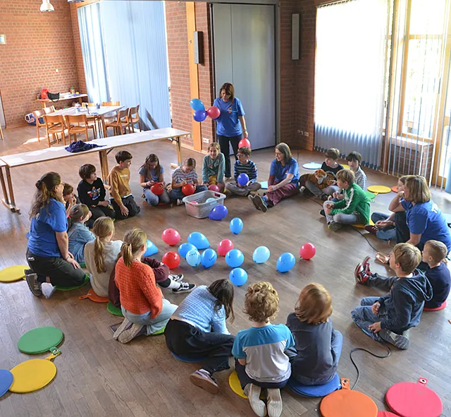 Foto vom ersten Tag der KinderBibelTage 2026