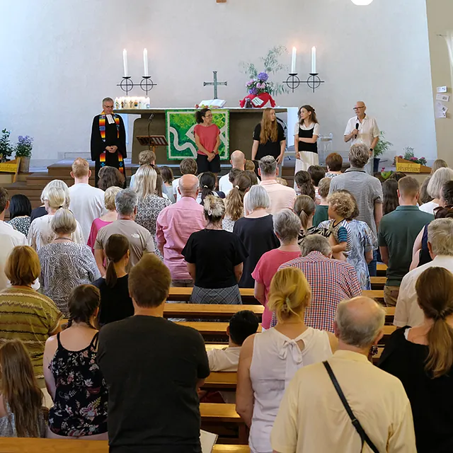 Gottesdienst in Stephanuskirche