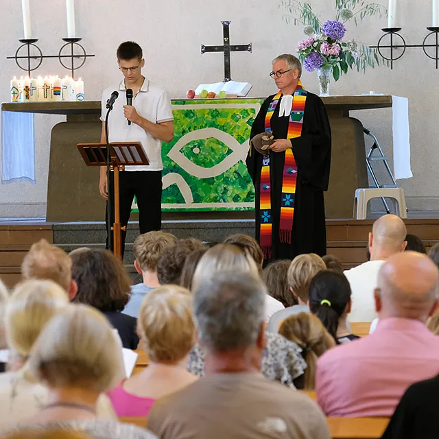 Gottesdienst in Stephanuskirche