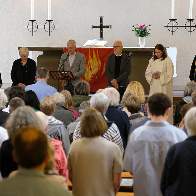 Gottesdienst am Pfingstmontag 2025