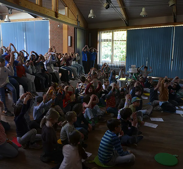Foto vom ersten Tag der KinderBibelTage 2026