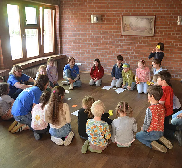 Foto vom ersten Tag der KinderBibelTage 2026